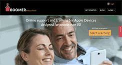 Desktop Screenshot of boomerwebschool.com